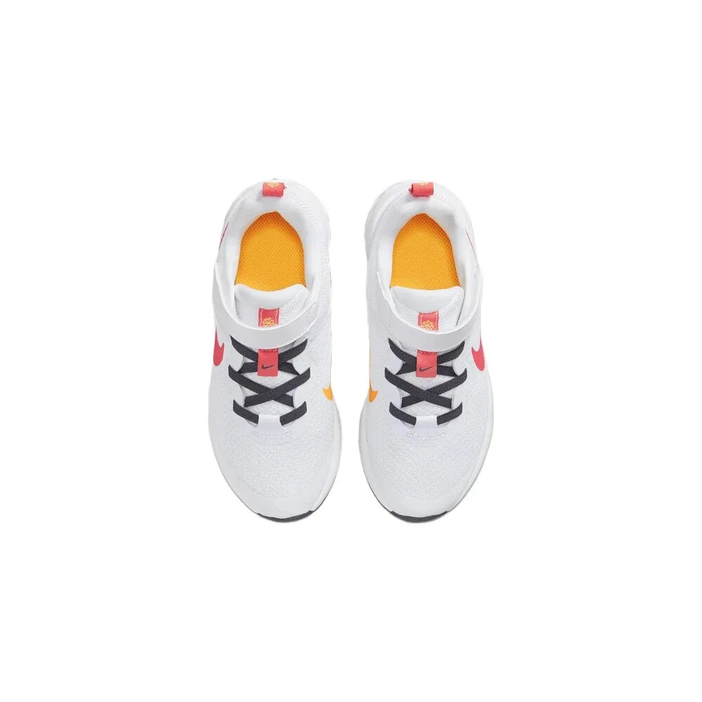Nike Revolution 6 DD1095-101 Sneaker Kids 2 White Athletic Running Shoes RHS9291